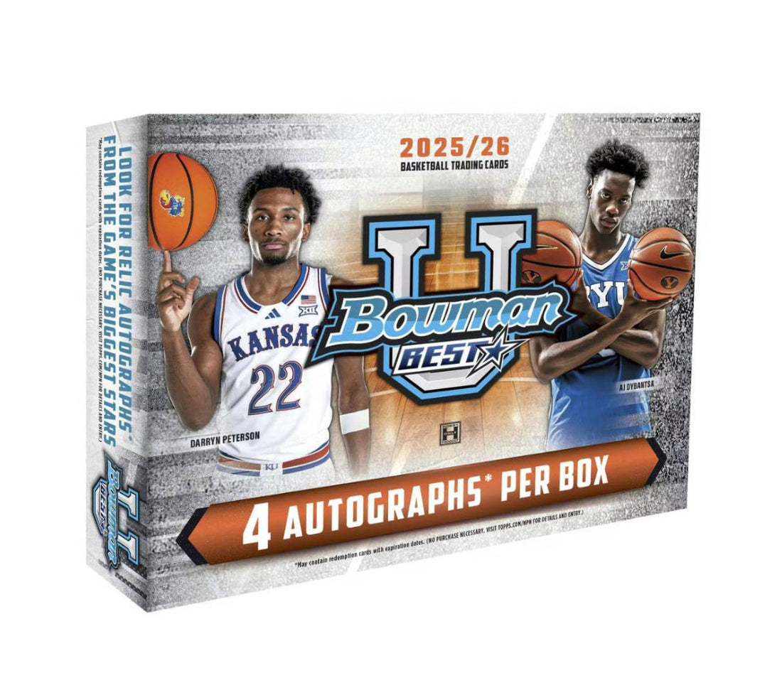 2025-26 Bowman University Best - Hobby Box