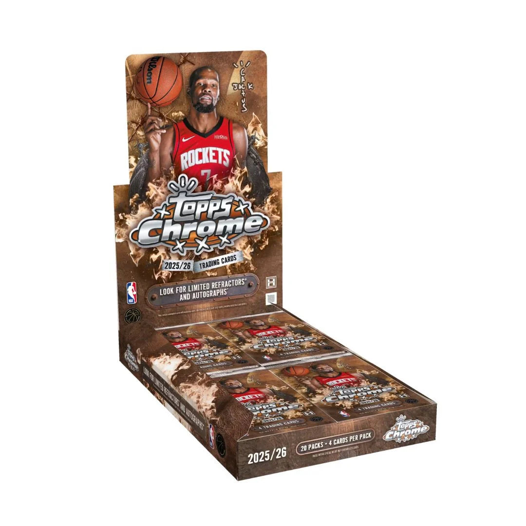 2025-26 Topps Chrome Cactus Jack NBA - Hobby Box