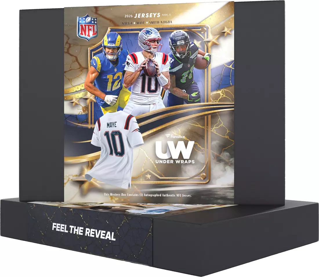 2026 Fanatics Under Wraps Autographed NFL Jersey Vol. 1
