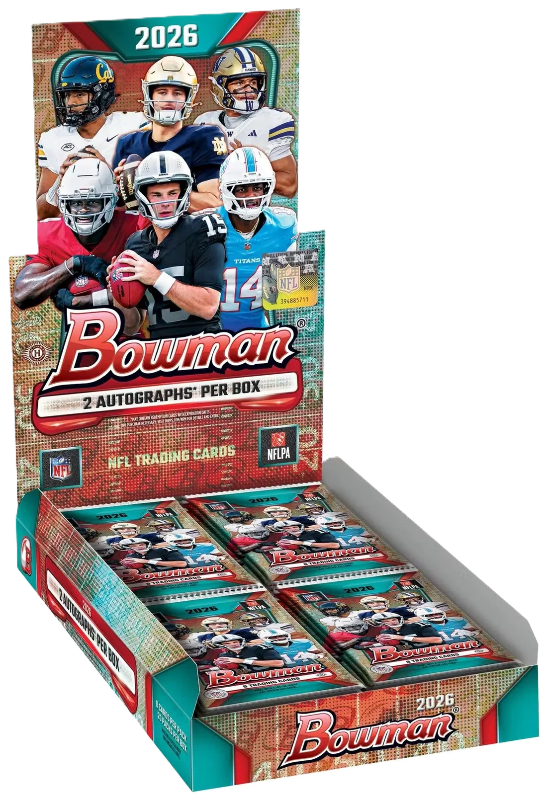 2026 Bowman Football - Hobby Box