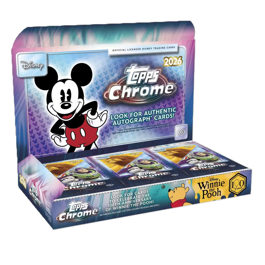 2026 Topps Chrome Disney - Hobby Box