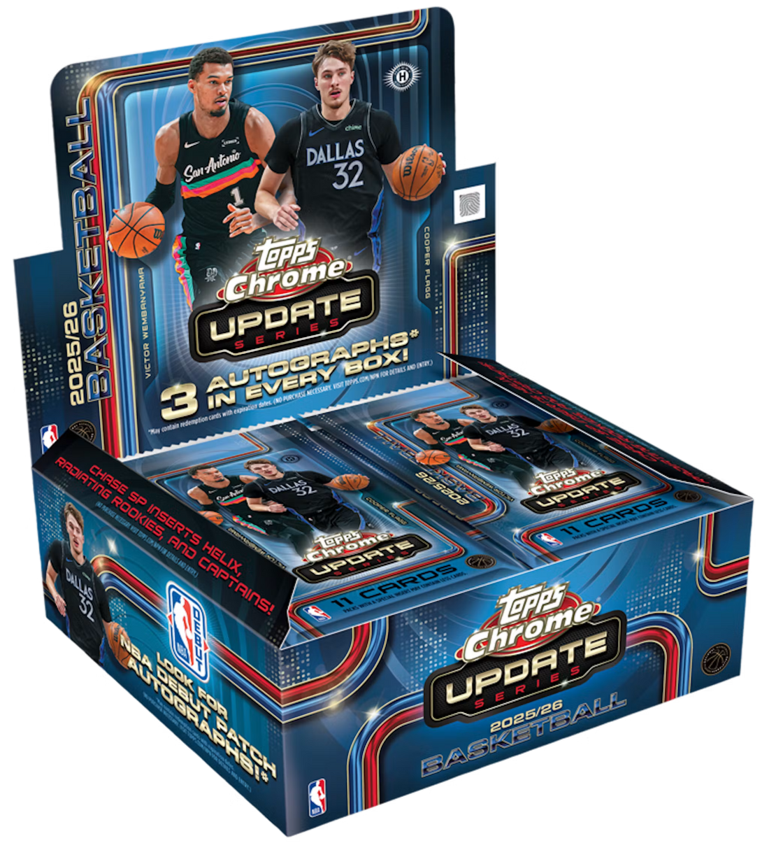 2025-26 Topps Chrome Update NBA - Jumbo Box