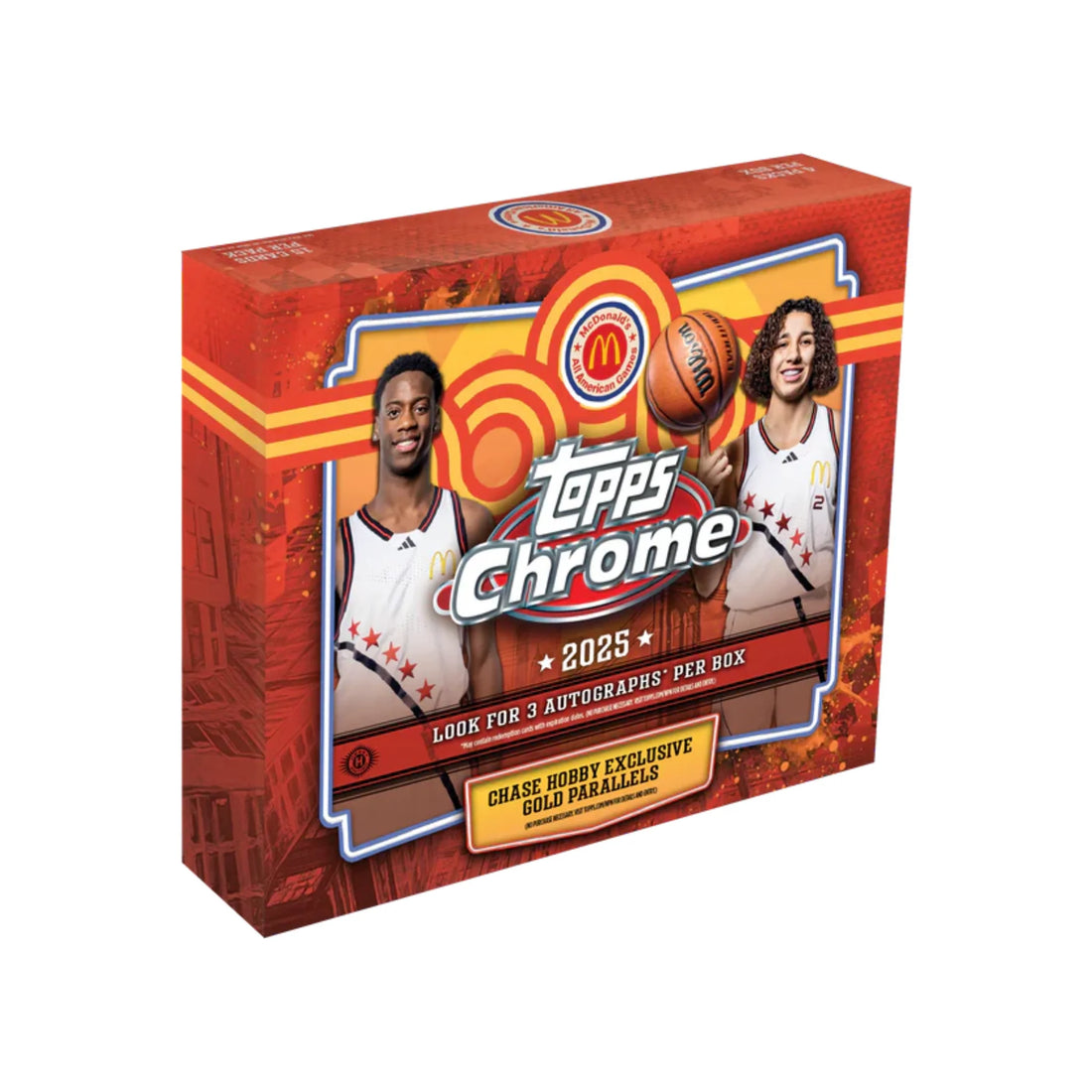 2025 Topps Chrome McDonald's All American - Hobby Box