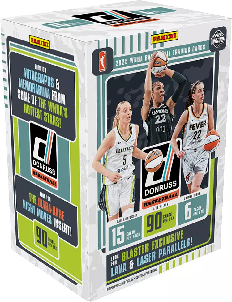 2025 Panini Donruss WNBA - Blaster Box