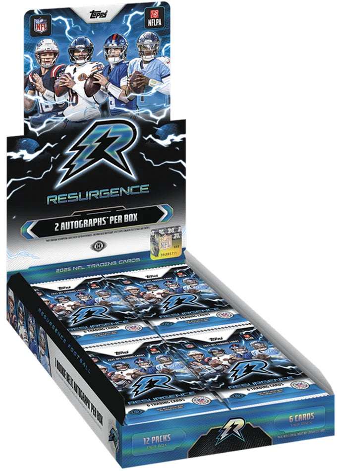 2025 Topps Resurgence NFL - Hobby Box