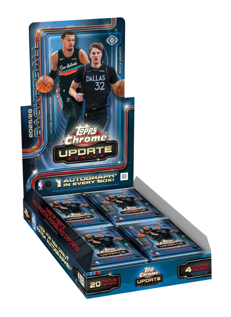 2025-26 Topps Chrome Update NBA - Hobby Box