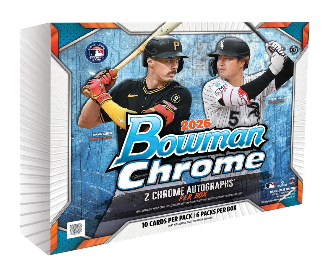 2026 Bowman Chrome MLB - Hobby Box