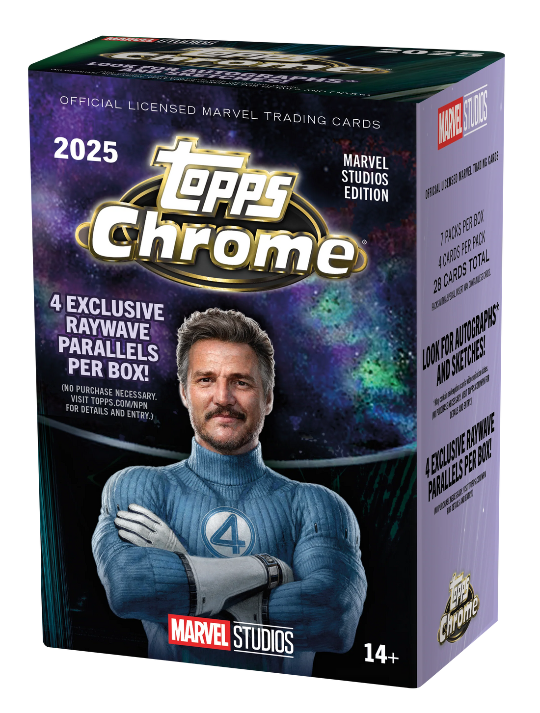 2025 Topps Chrome Marvel Studios - Value Box