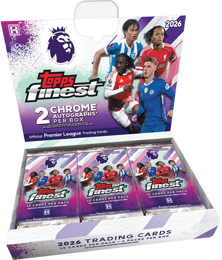 2026 Topps Finest Premier League (EPL) - Hobby Box